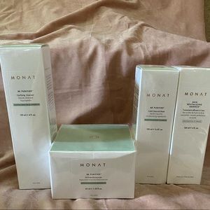 Monat Be Purified System skincare